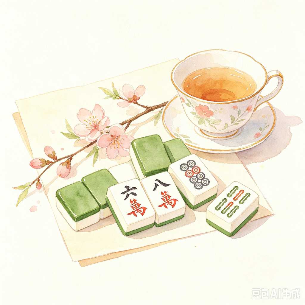 high end minimalist mahjong tiles