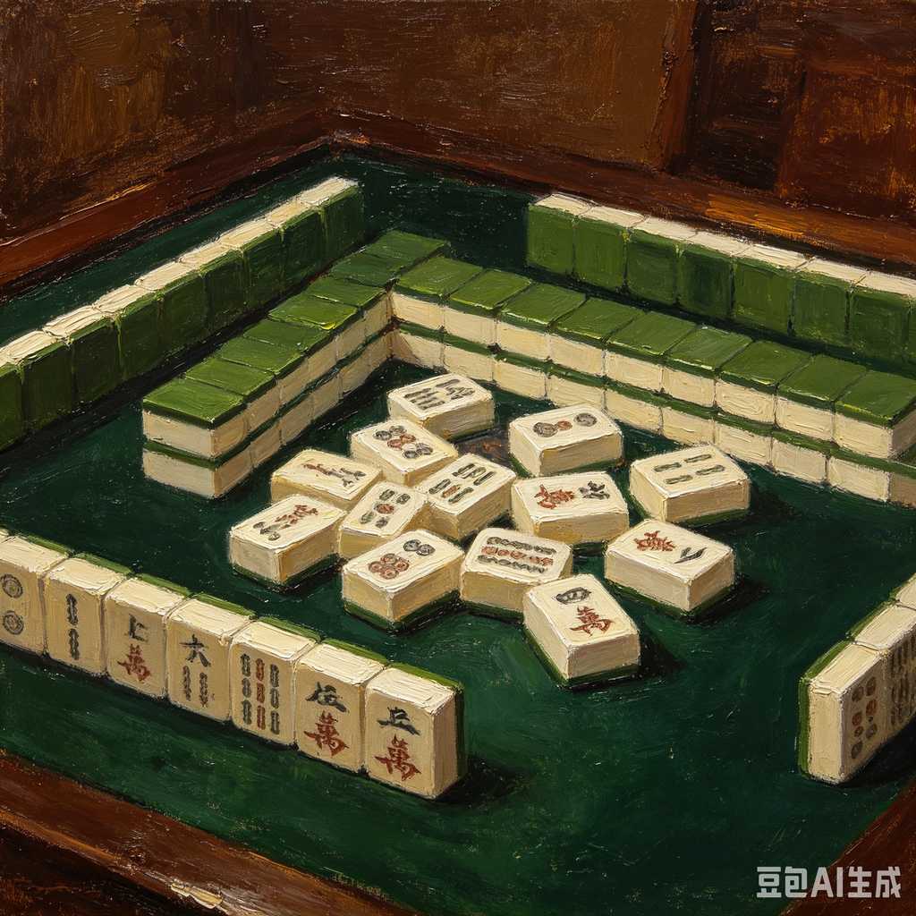 weekend family mahjong game
